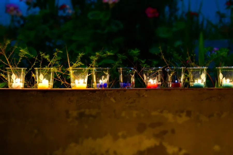De nacht van de kaarsjes - Las velitas - traditie in Colombia