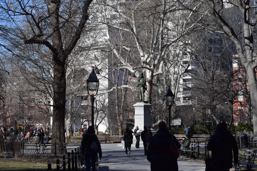 Parken in New York - Washington Square Park