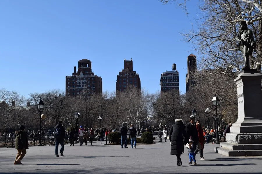 Parken in New York - Washington Square Park