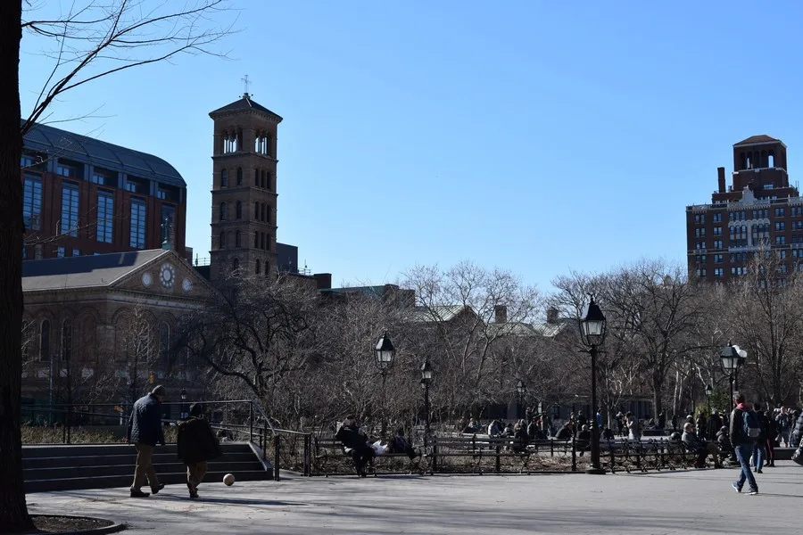 Parken in New York - Washington Square Park