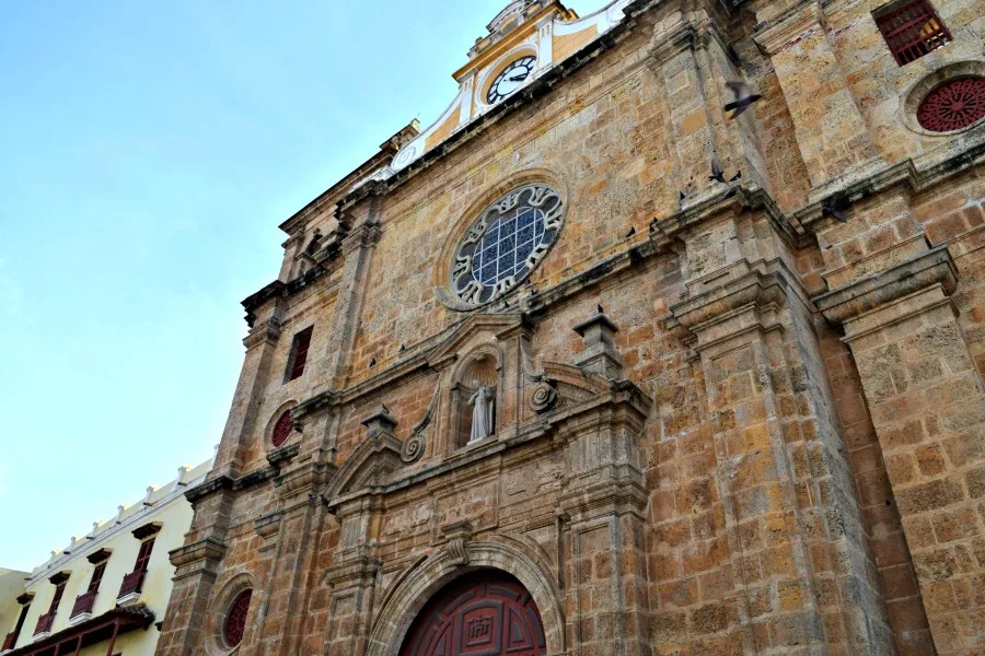 Iglesia / klooster San Pedro Claver in Cartagena Colombia