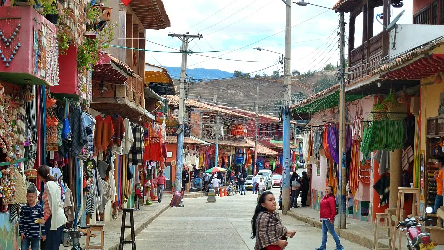 Ráquira Villa de Leyva Colombia