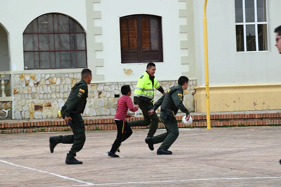 Veilig dorp Colombia