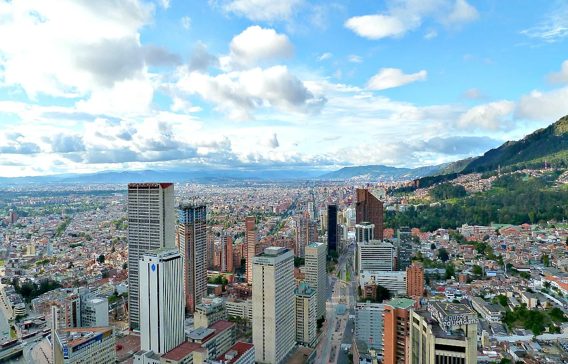 Met de bus door Bogotá - Colombia