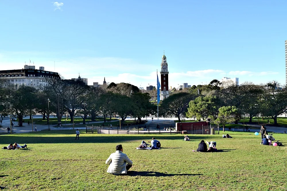 Parken in Buenos Aires - Plaza San Martín