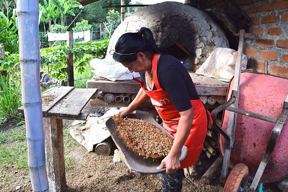 Koffie finca plantage Colombia San Agustín