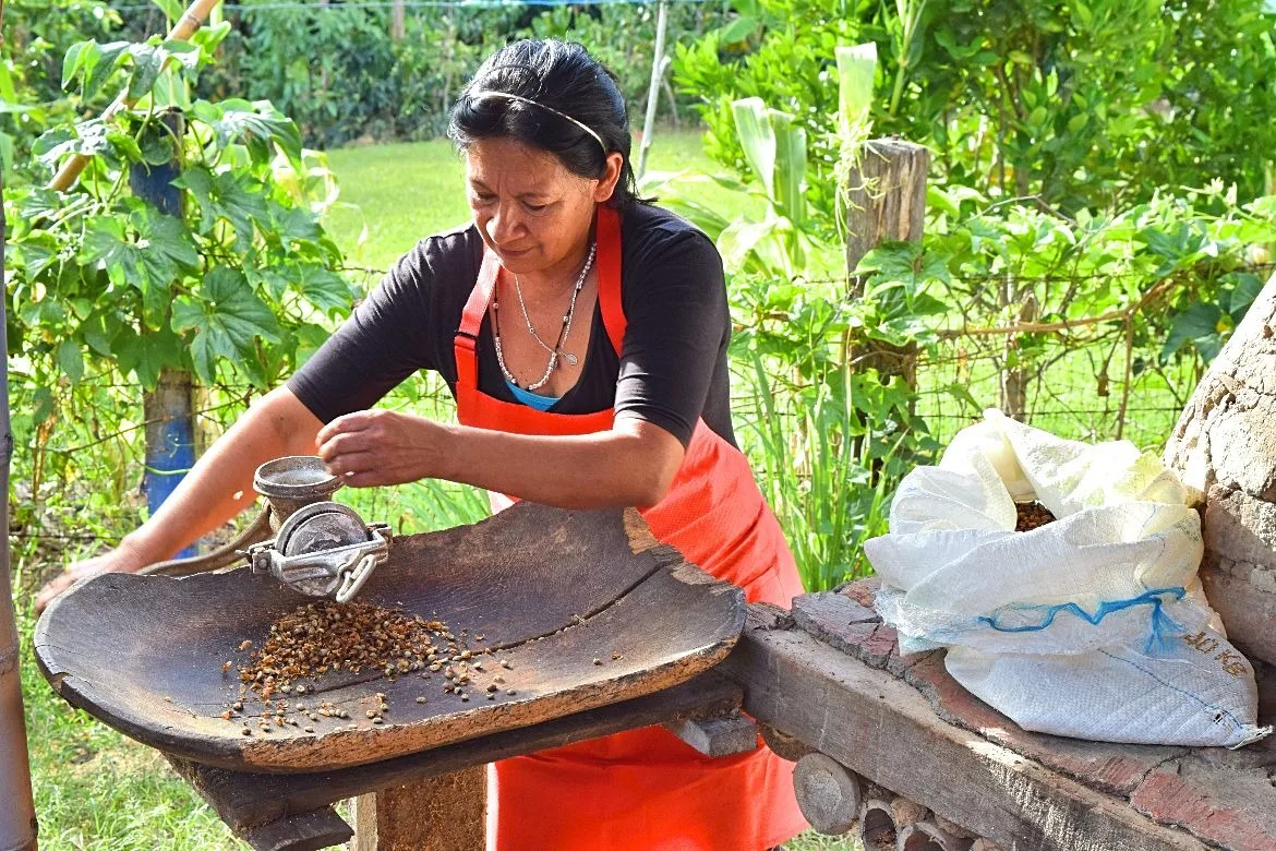 Koffie finca plantage Colombia San Agustín