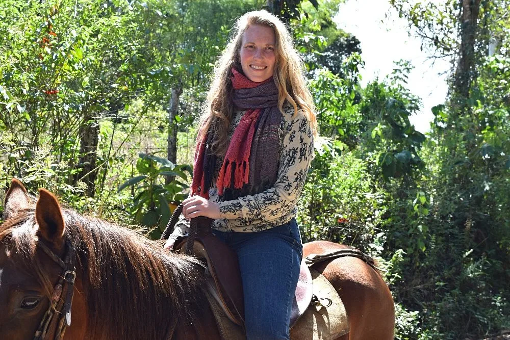 Paardrijden in Colombia - San Agustín - ik