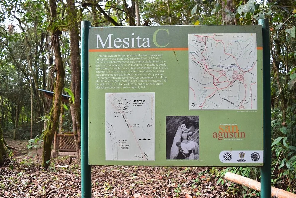 Archeologisch park San Agustín Colombia
