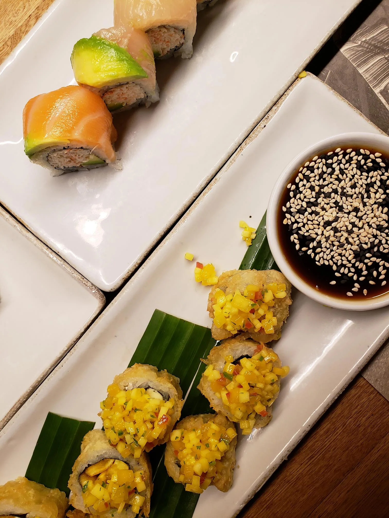 Eten sushi in Bogotá
