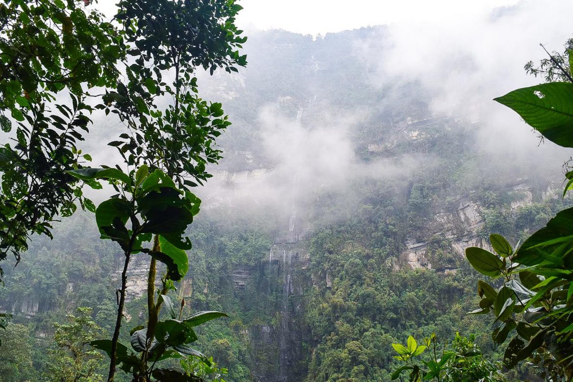 Waterfalls Choachí Colombia