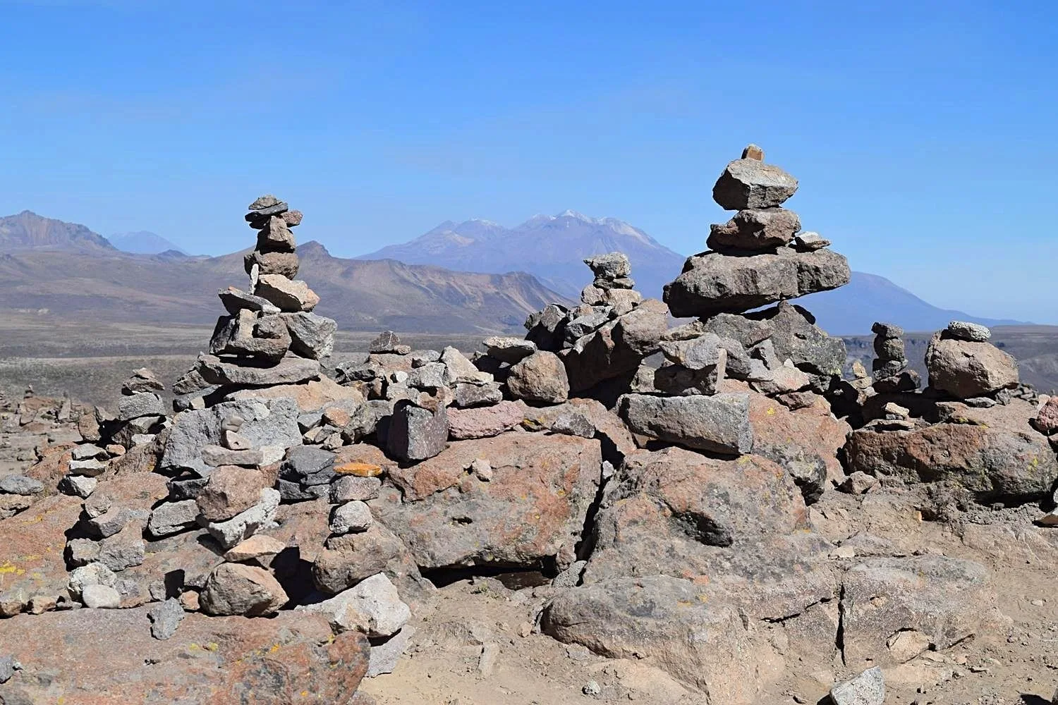 Hoogste punt route Colca Canyon Peru