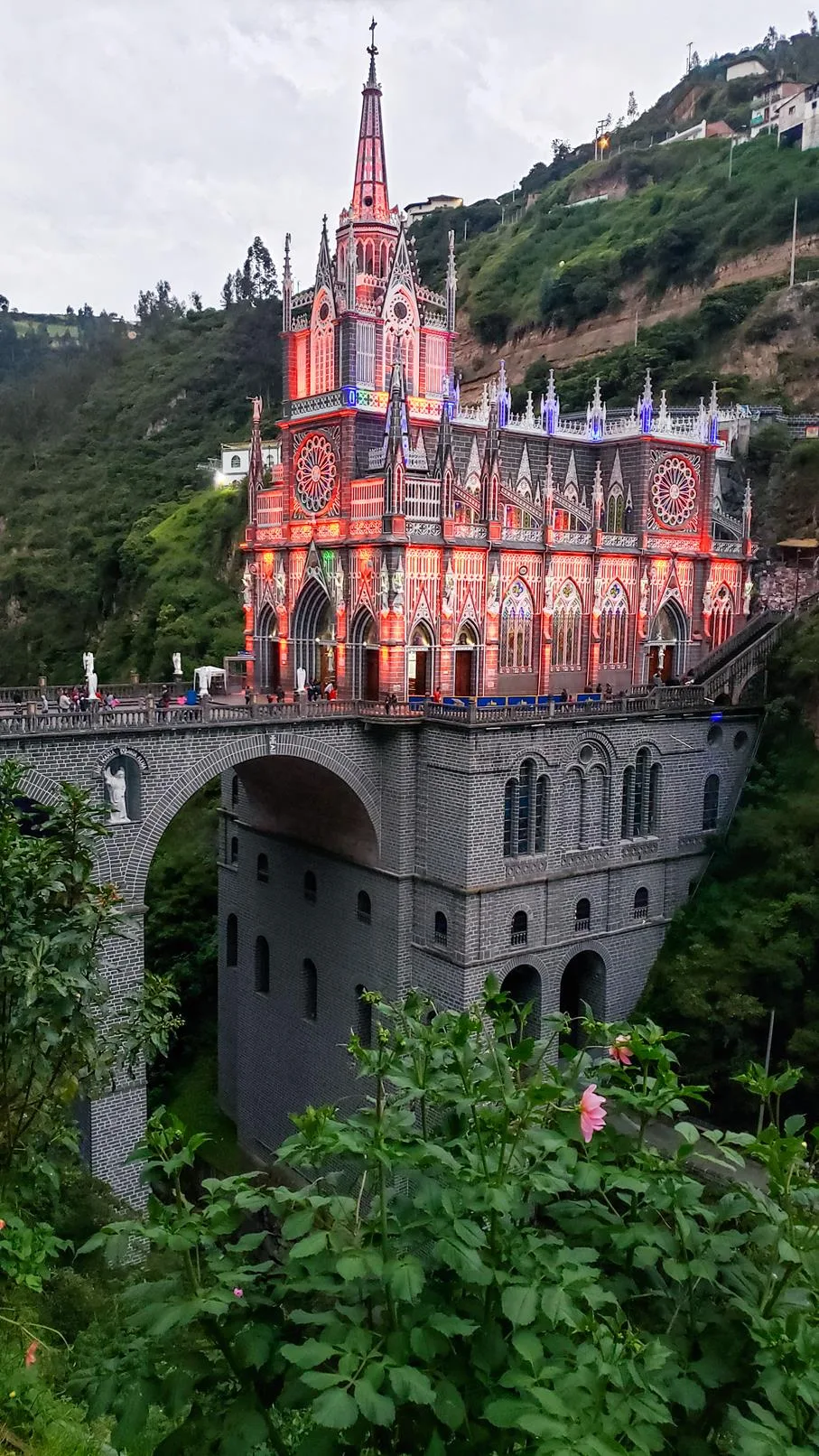 Las Lajas verlicht