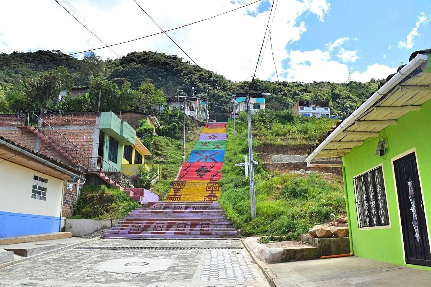 Pasto Sandoná buiten de gebaande paden Colombia