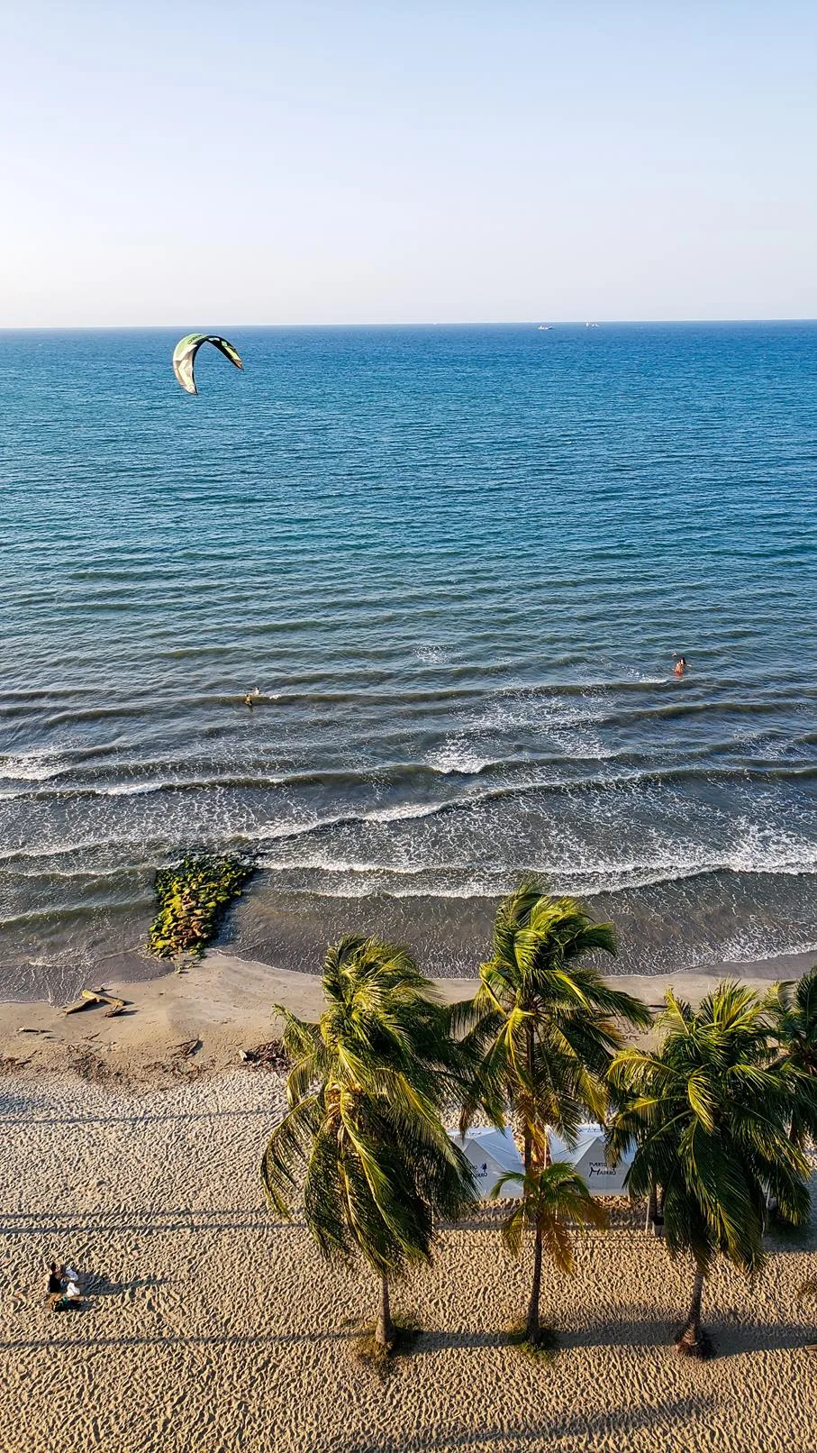 Kitesurfen strand Colombia Coveñas