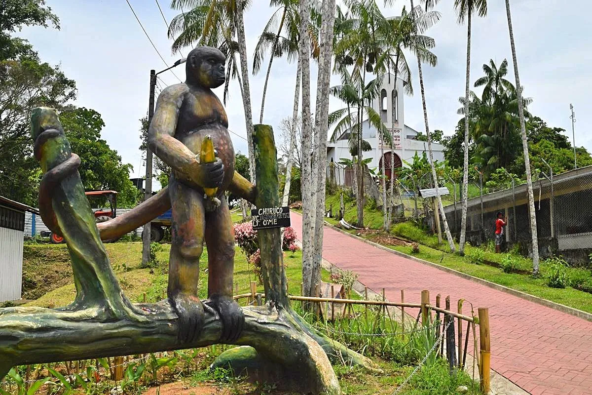Puerto Nariño beelden