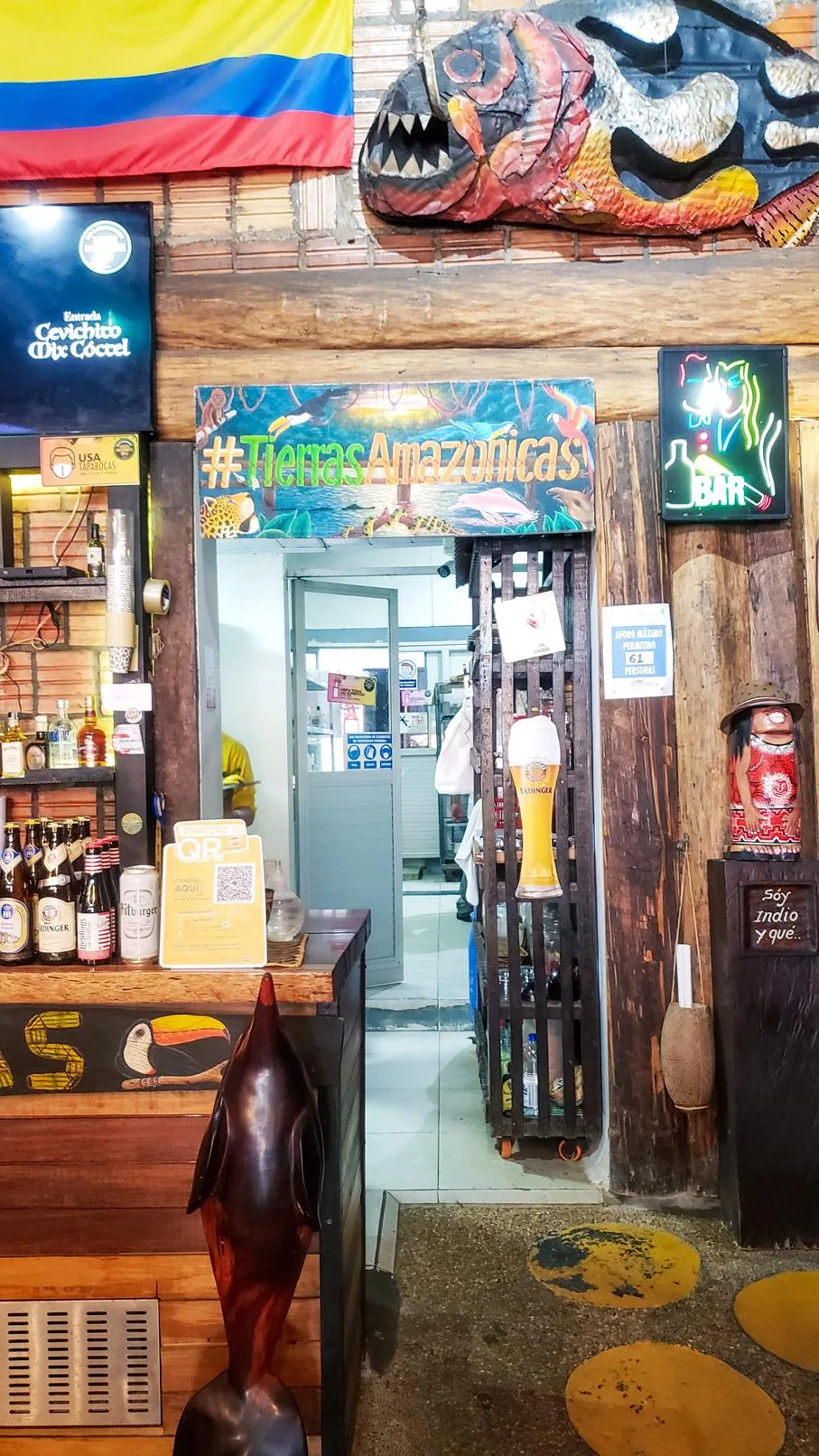 Uiteten in Leticia Colombia