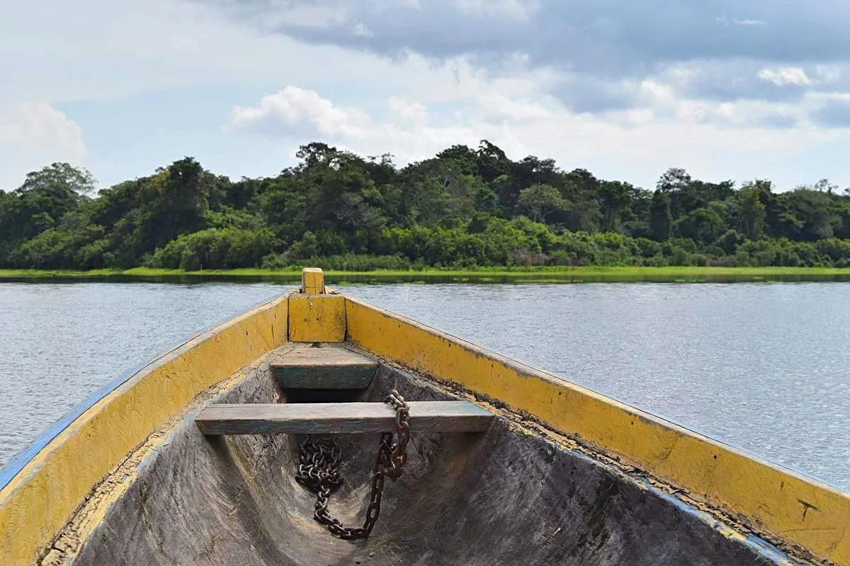 Varen over Amazonerivier