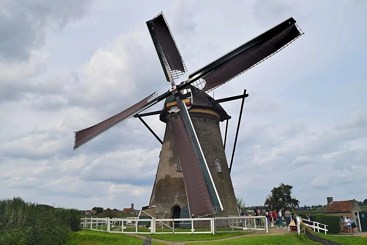 Ticket kopen molens Kinderdijk