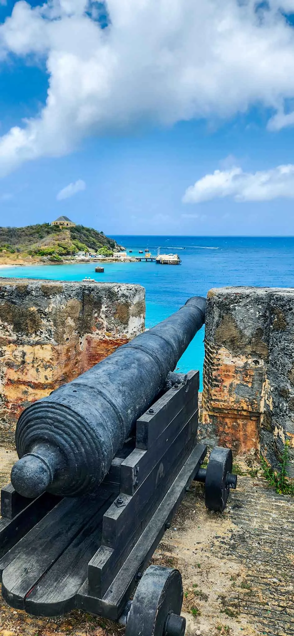 Fort Beekenburg oostkant Curacao
