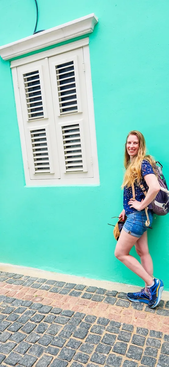 Gekleurde huizen Curacao