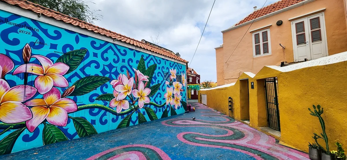 Muurschilderingen Otrobanda Curacao