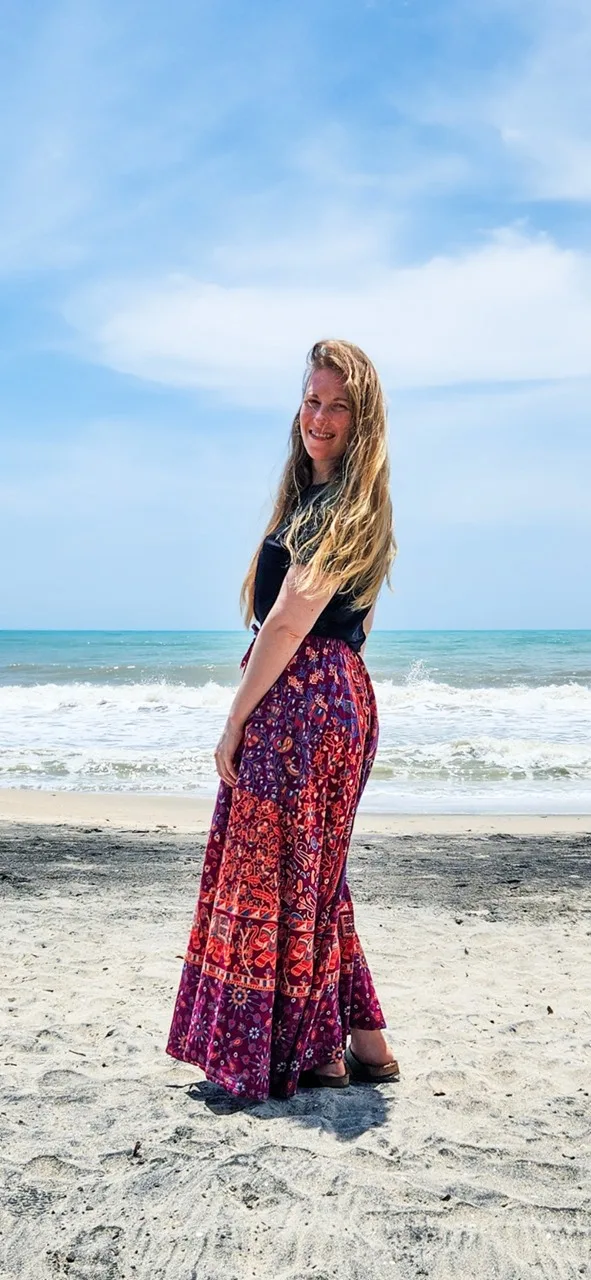 Hoe is het strand in Palomino Colombia