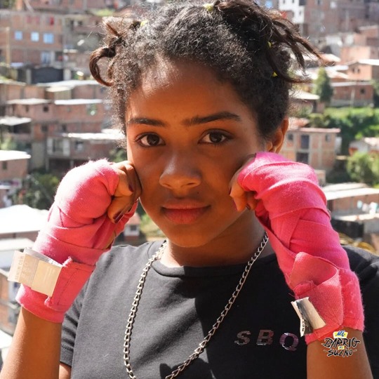 Boxing in Medellín for women