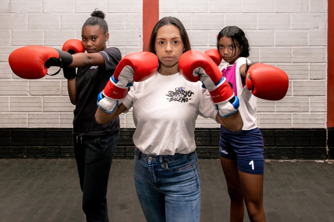 mi barrio mi sueño Medellín foundation boxing for women
