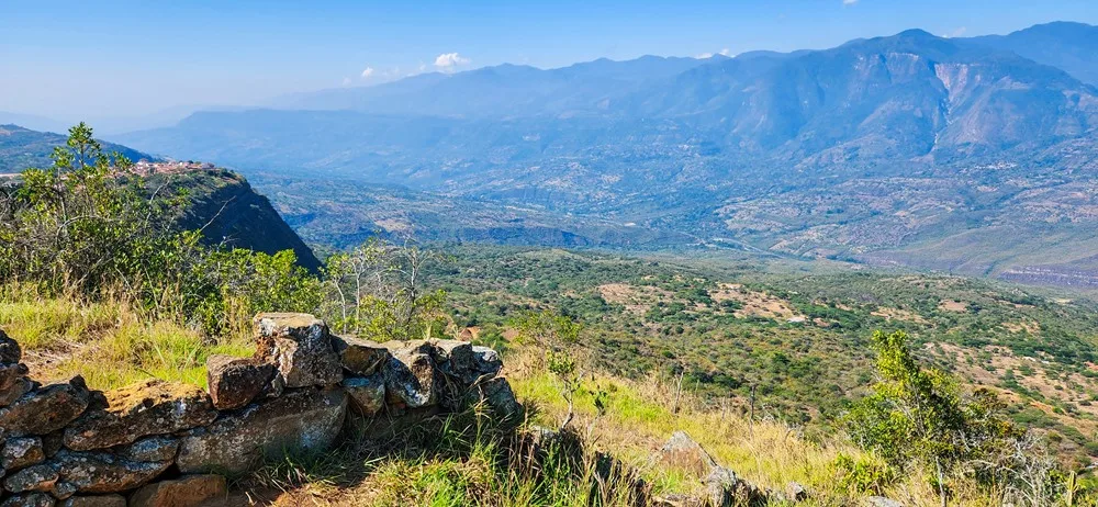 Hiking routes bij Barichara