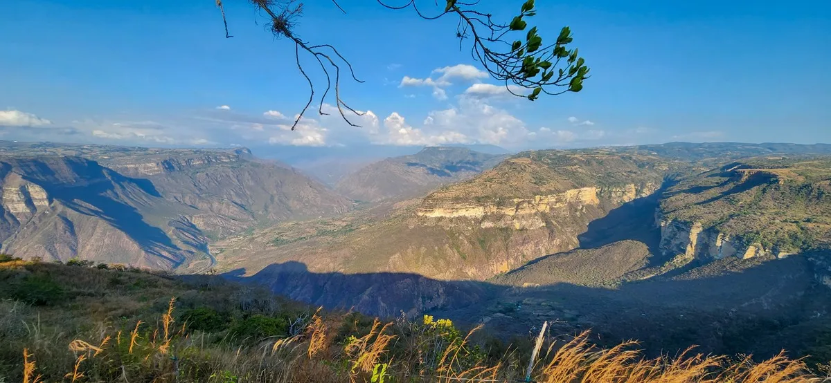 Indrukwekkend uitzicht Chicamocha Canyon San Gil