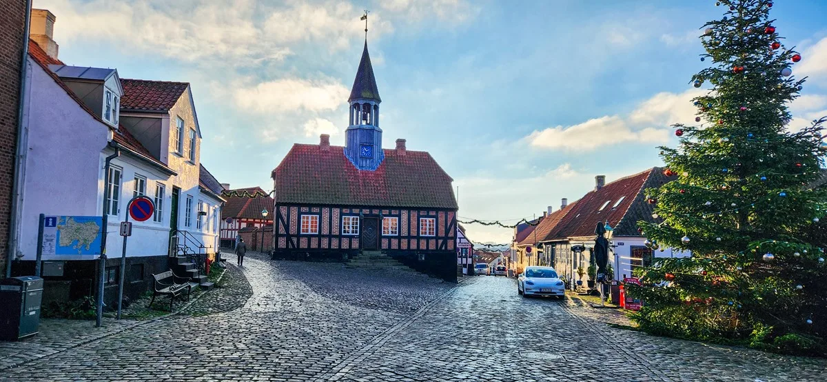 Het oude Stadhuis in Ebeltoft