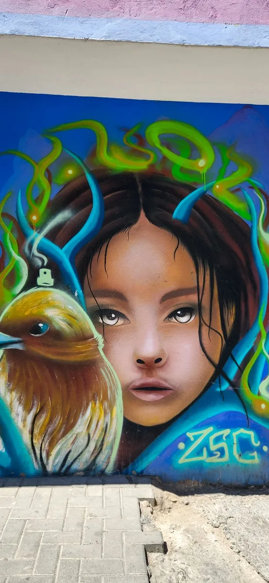 Waar mooiste street art Bogotá
