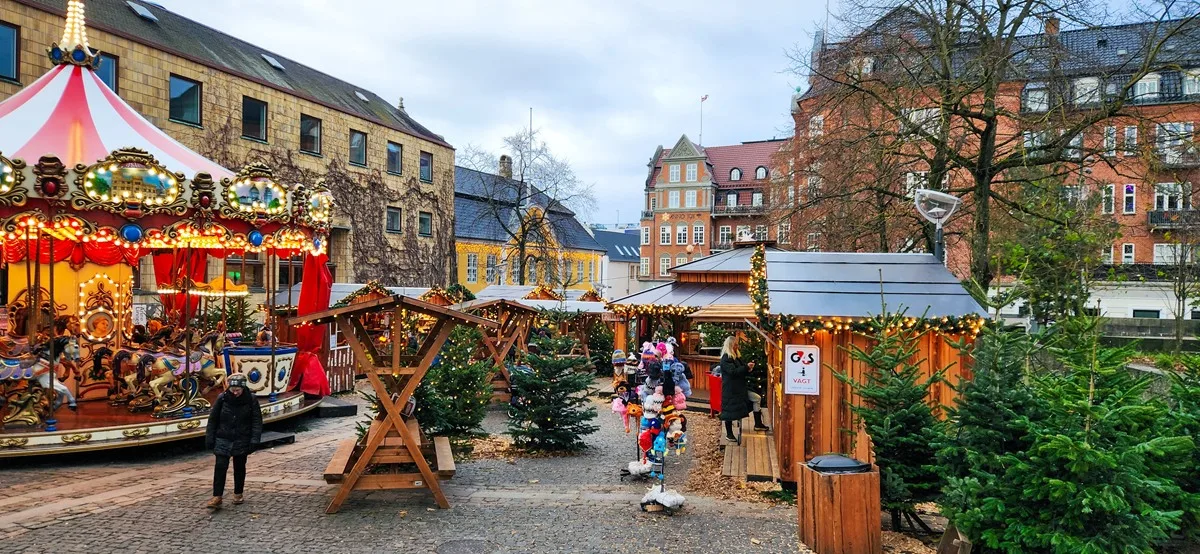 Kerstmarkt in Aalborg
