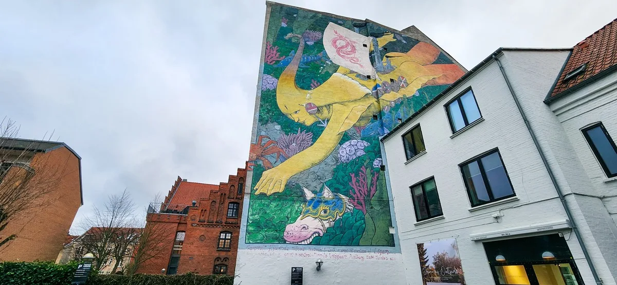 Waar street art Aalborg