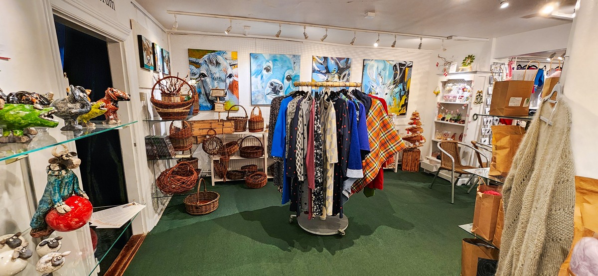 Galleries in Ribe, Denmark