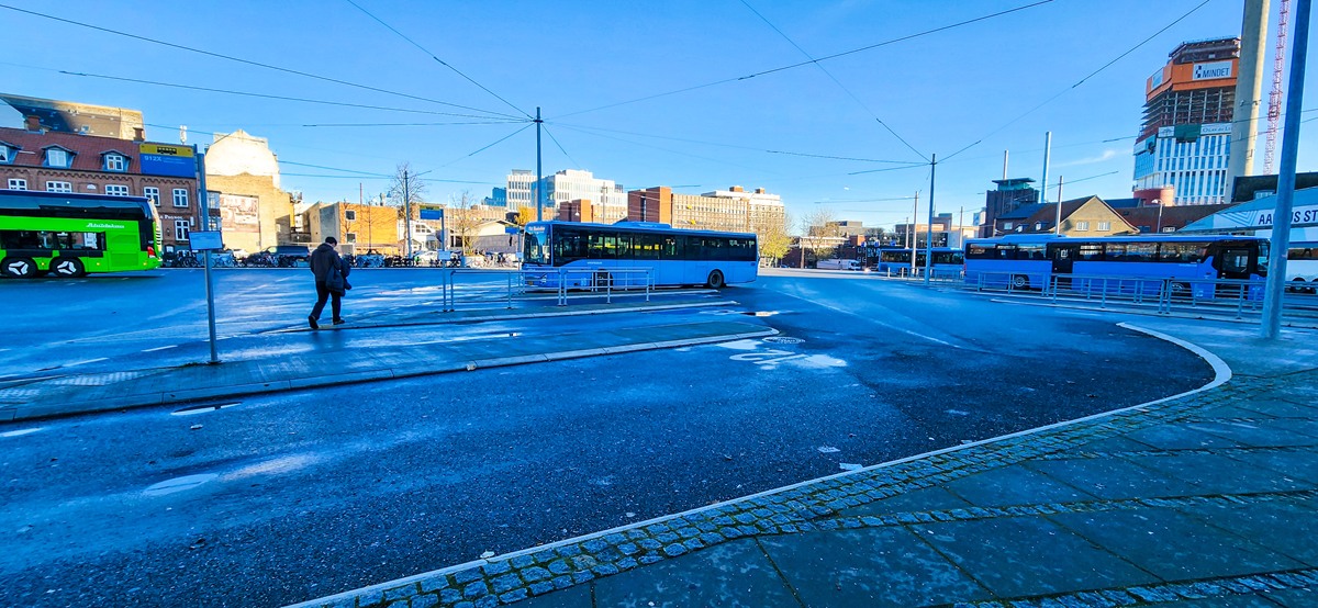 By bus from Aarhus to Ebeltoft