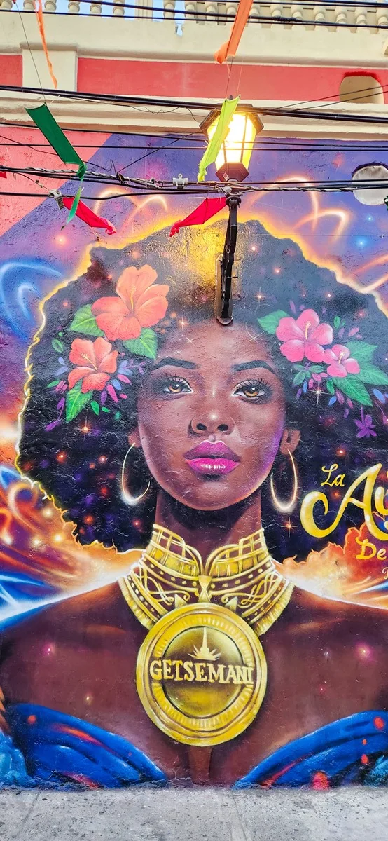 Street art in Cartagena